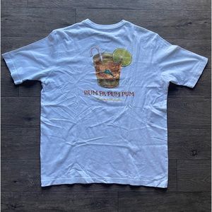 Tommy Bahama Rum Pa Pum Pum White Medium Men’s T-Shirt